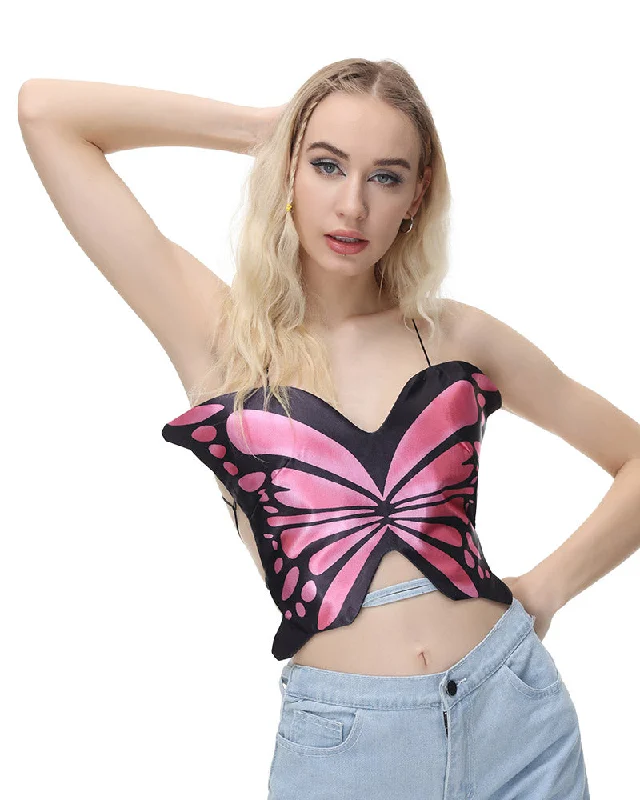 Retro Style Promotions Scarlet Butterfly Top