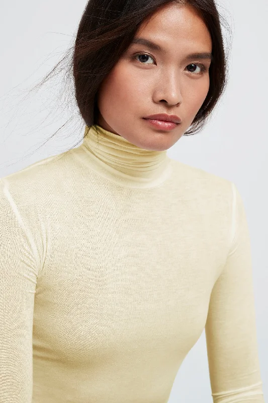 End Of Season Sale Eloise Sheer Turtleneck