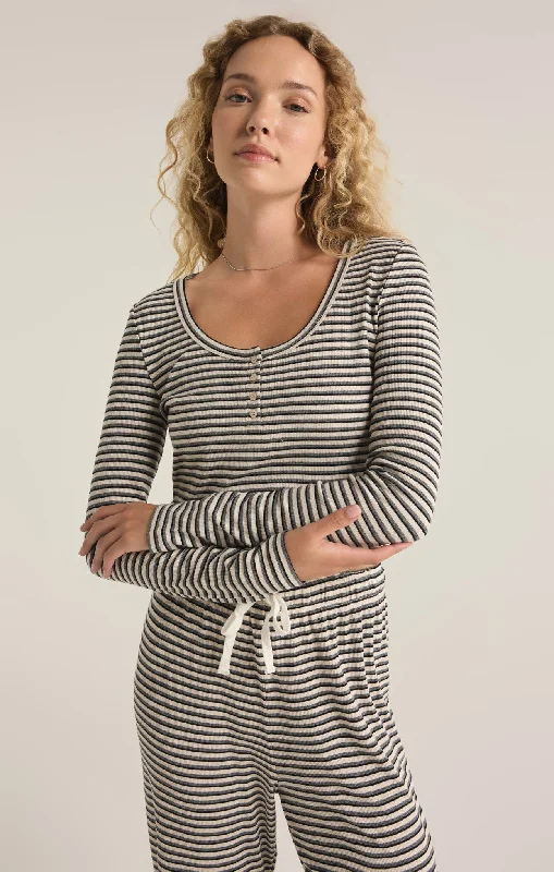 Premium Style Offers Constance Stripe Top