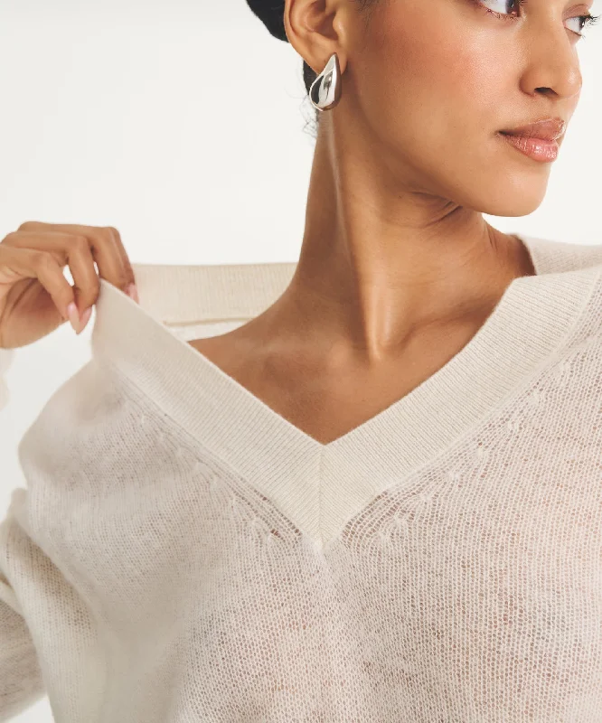 Big Discounts Featherweight Cashmere V-Neck