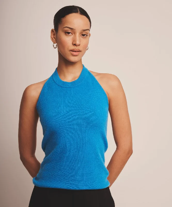 Huge Price Cut Signature Cashmere Halter Top