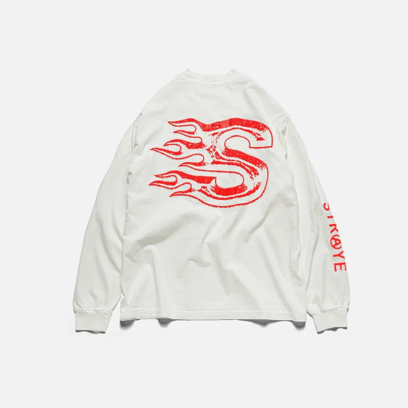 Mega Sale BLAZE L/S - VINTAGE WHITE RED