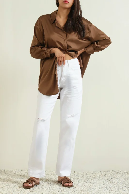 Top Brand Discounts BASIC SILK SHIRT