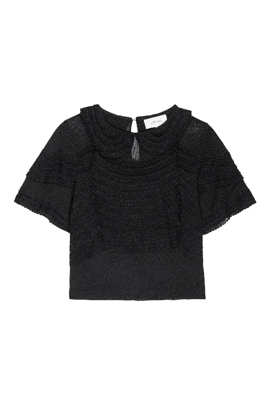 Avant-Garde Style Promotions The Great Rosebud Top in Black