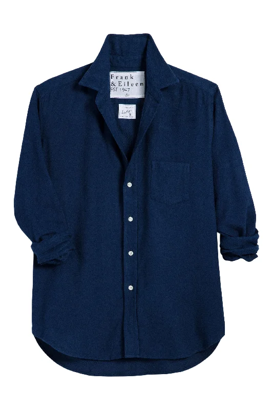 Fashionista Sale Frank & Eileen Eileen Relaxed Button Up in Navy