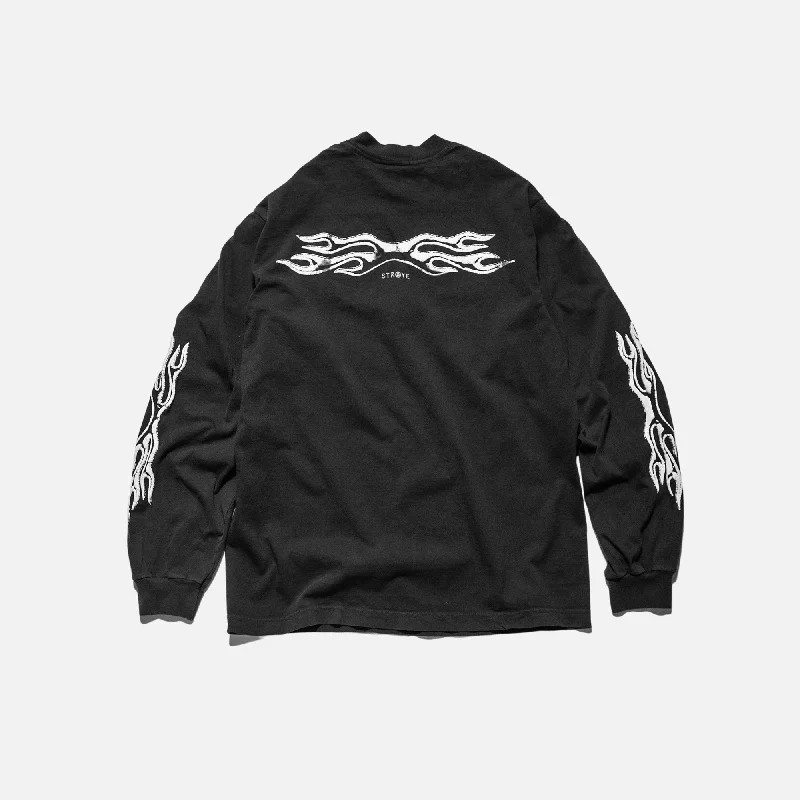 Holiday Glam TRIBAL L/S - FADED BLACK