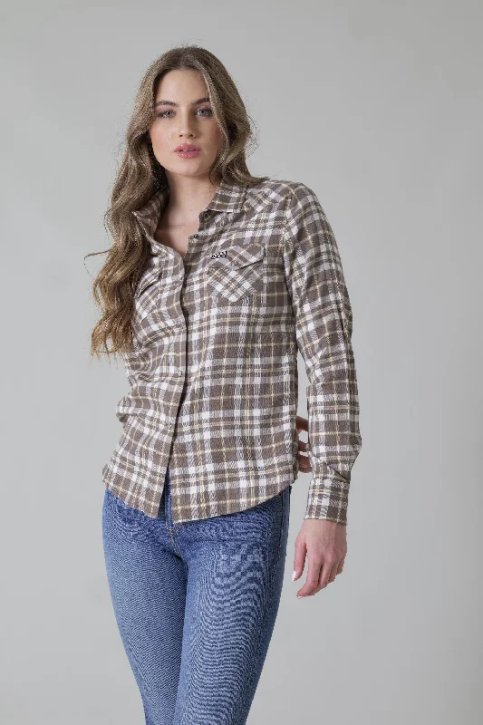 Athleisure Style Sale San Mateo Flannel Top