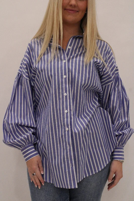 Stupidly Low Prices Striped Long Shirt