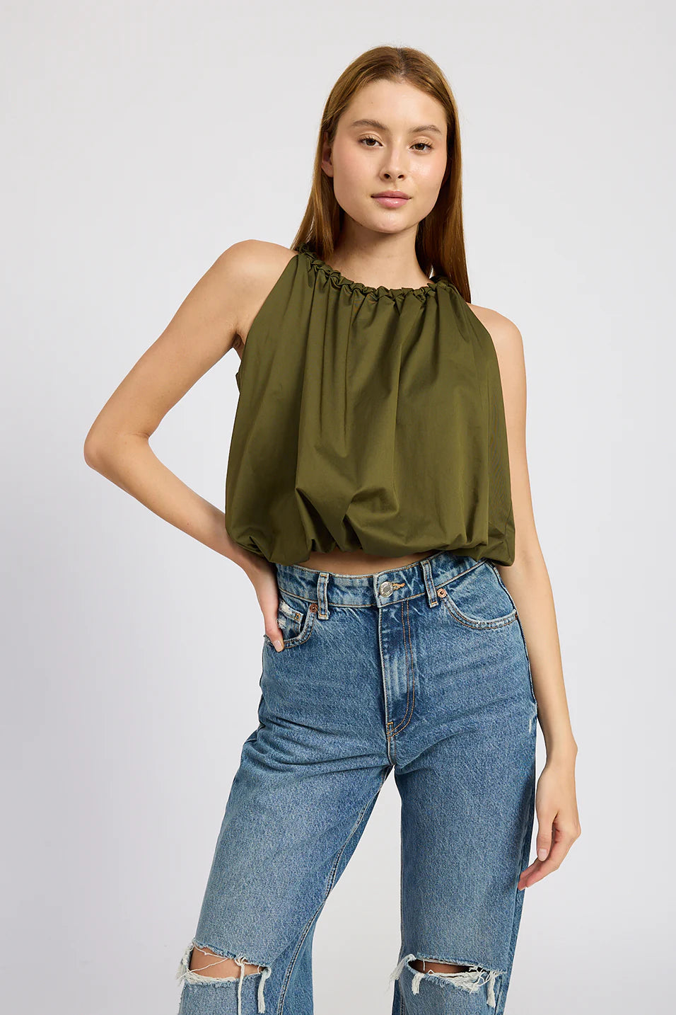 On-Trend Fashion Offers Marianne Bubble Top