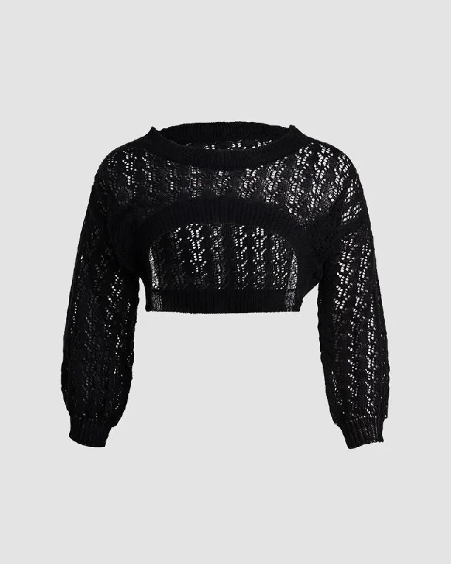 Chic Style, Always In Vogue Psychic Bellows Oversized Bolero