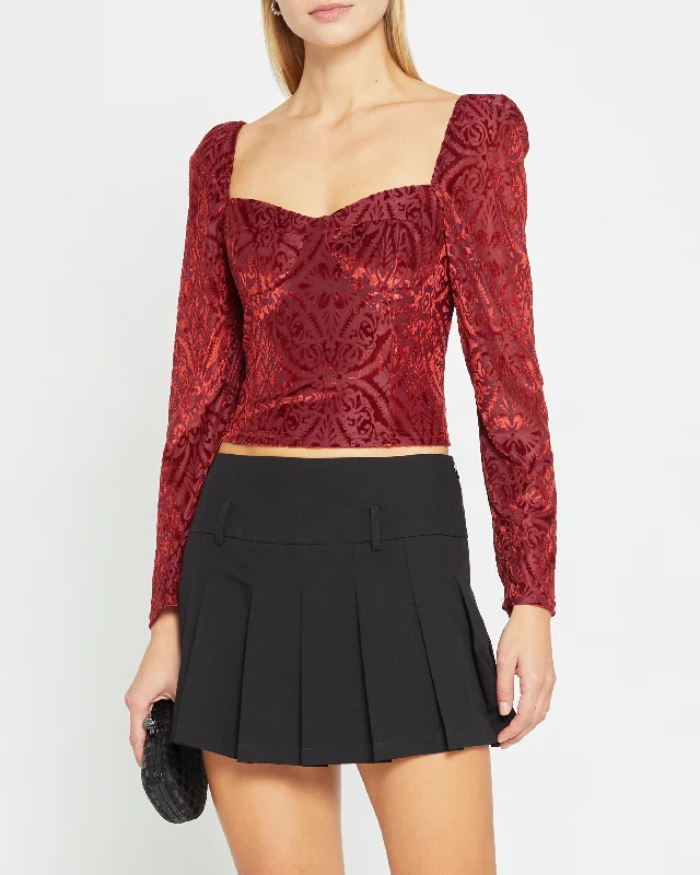 Best Deals Of The Season Velvet Top