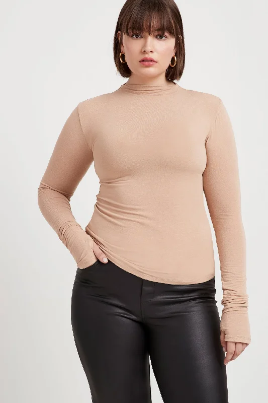 Massive Savings Liana Mock Turtleneck