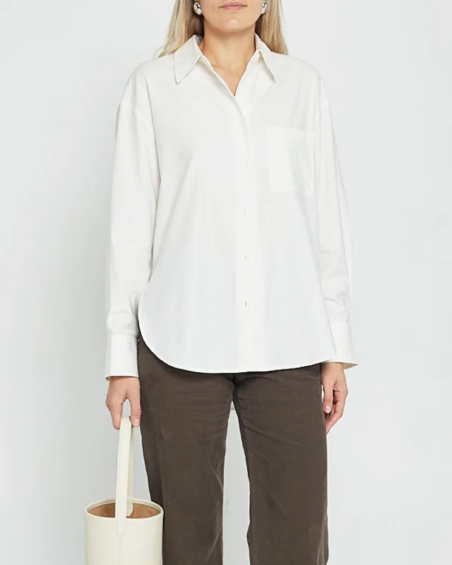 Minimalist Fashion Sale Billy Oversized Organic Cotton Shirt