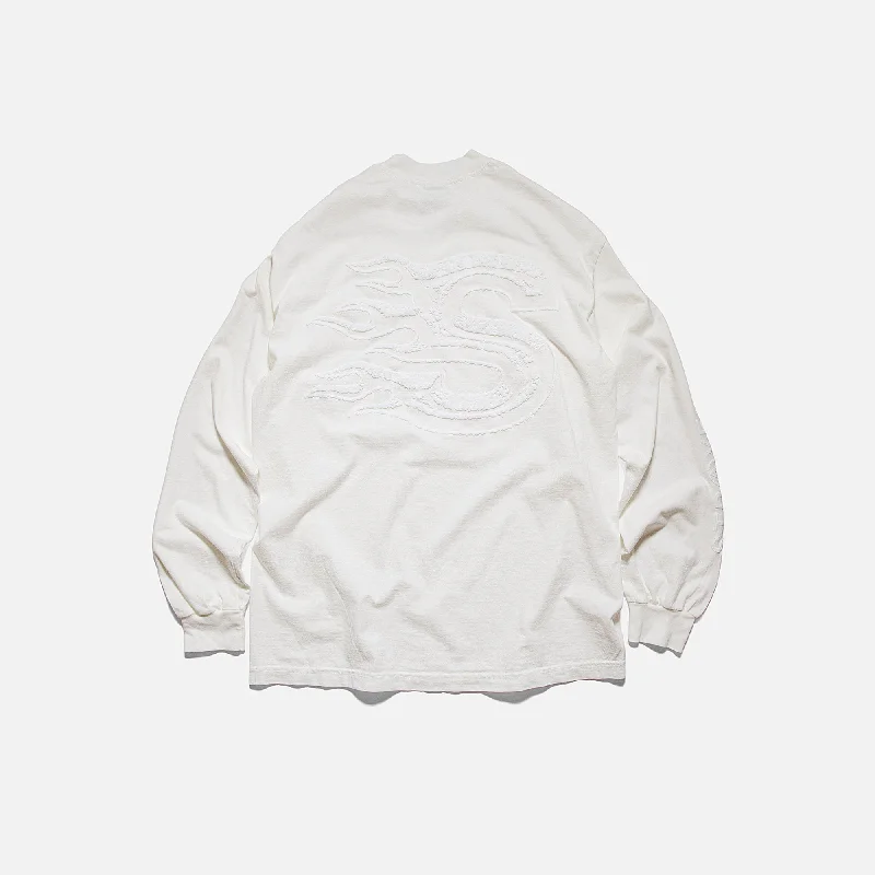 Comfort Meets Fashion BLAZE L/S - VINTAGE WHITE / WHITE