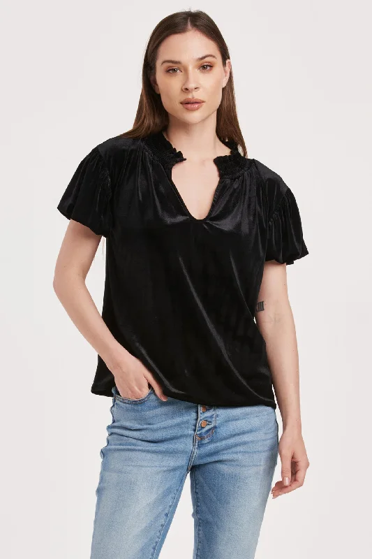 Urban Style Promotions Eira Velvet Top