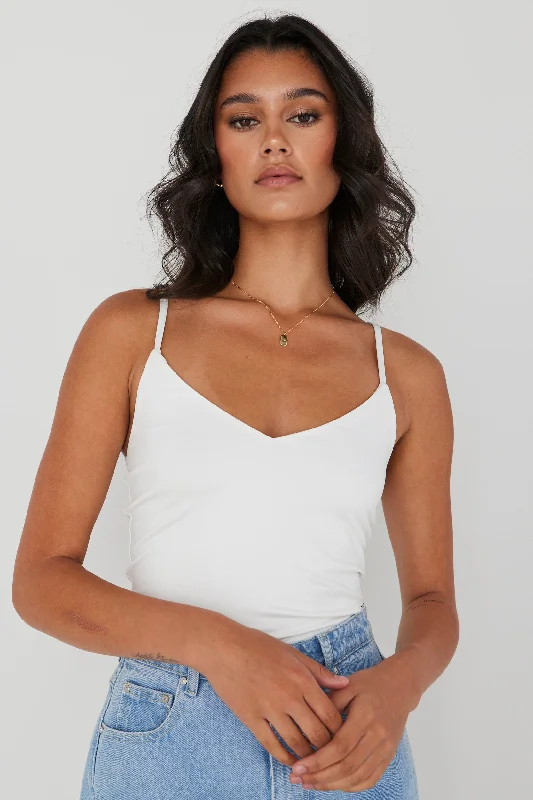 Urban Elegance Deals Tribute Ivory Knit Bralette