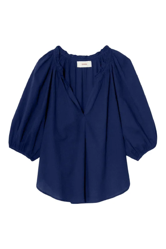 Unleash Your Trendy Side Xirena Jules Top in Navy