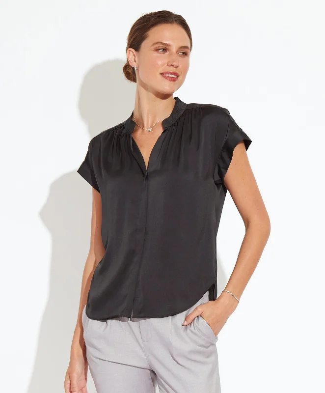 Snag Fabulous Fashion Bargains The Silky Cap Sleeve