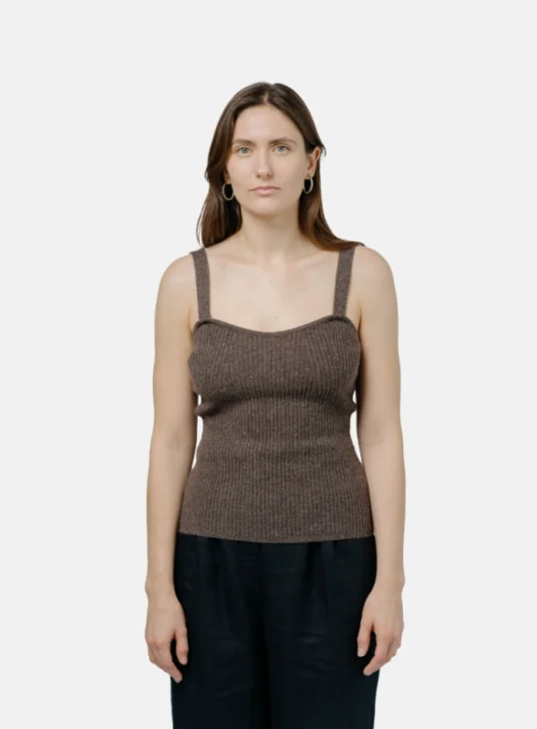 End-Of-Season Clearance Ulaanbaatar Strap Top Brown