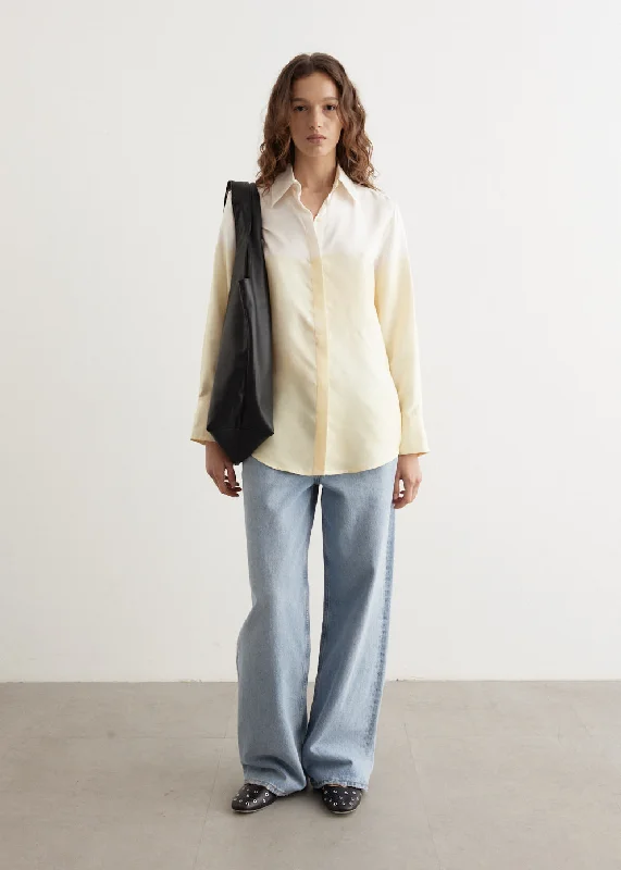 Modern Chic Discounts Optimista Silk Shirt