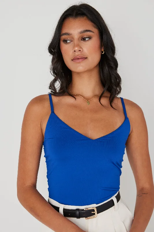 Luxe Style Discounts Tribute Cobalt Knit Bralette