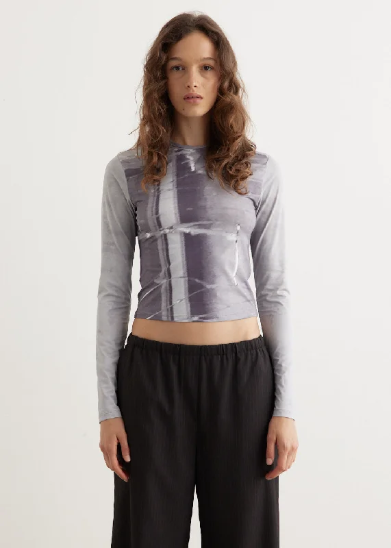 Limited Styles Mirror Printed Top