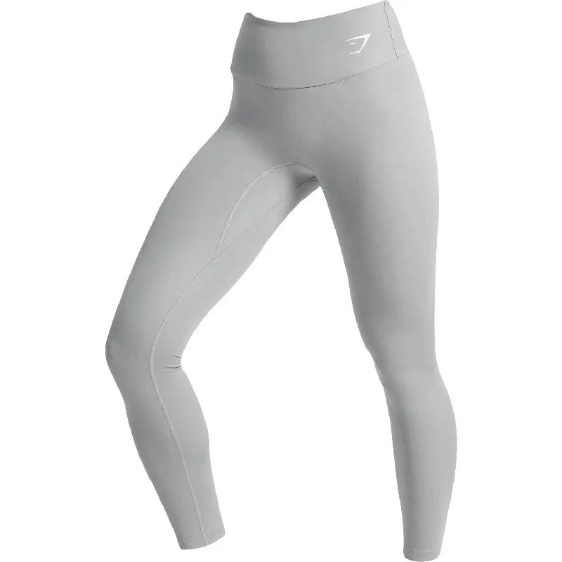 Gymshark Essentials Womens Long Training Tights - Grey