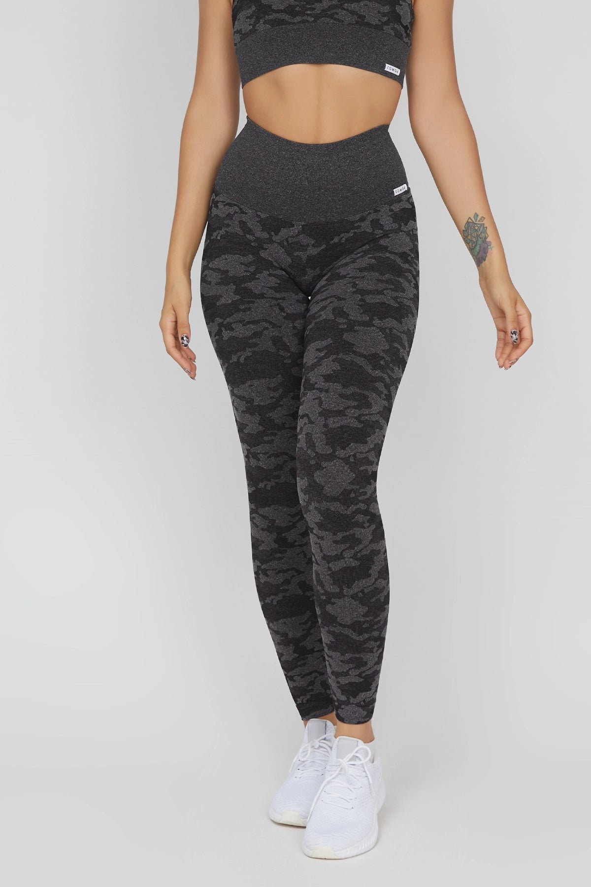 Leggings Mimetico Nero Ecofir