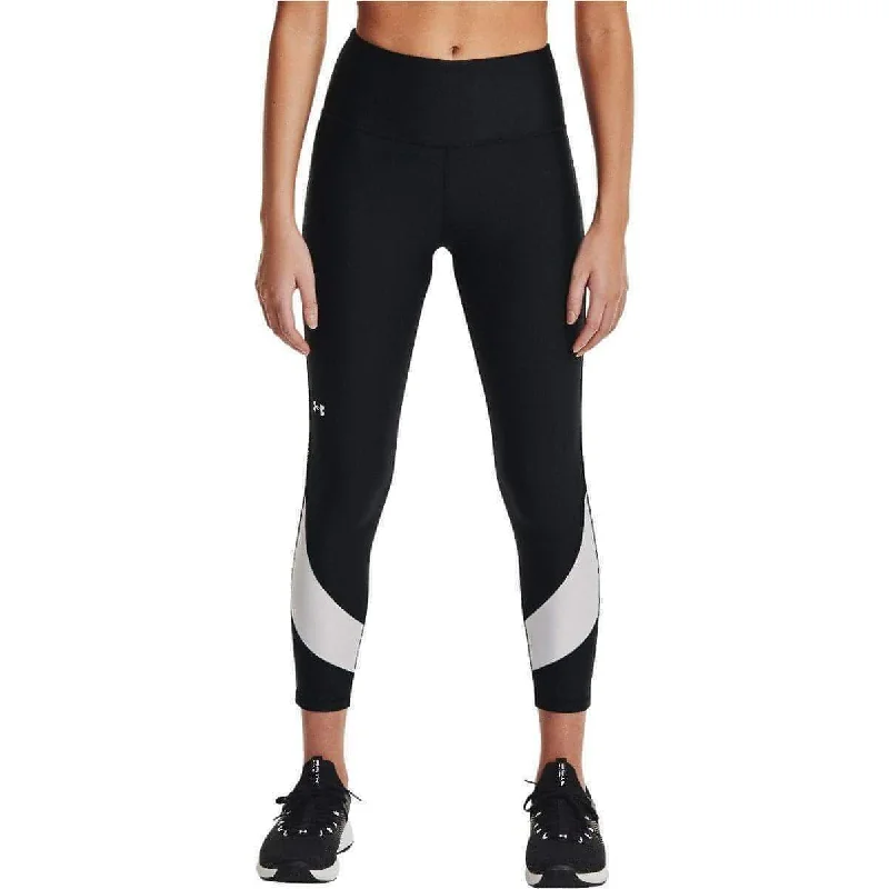 Under Armour HeatGear Armour Taped Womens 7/8 Training Tights - Black